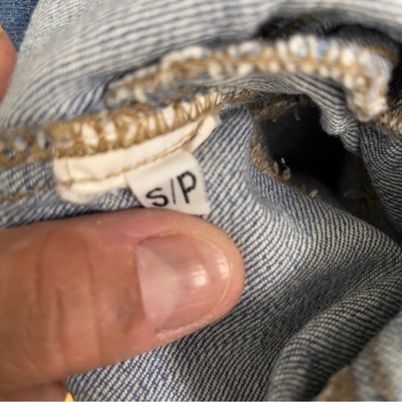 Massimo Dutti Crop denim jacket size XS - Picture 8 of 11